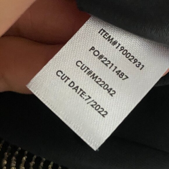 Torrid Glitter Knit Sweetheart Neck Jumpsuit Plus Sz 26 Gold Black Womens Party - Picture 10 of 15